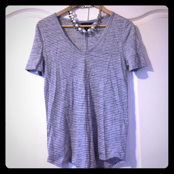 banana republic linen t-shirt