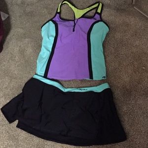 Zeroxposure two piece tankini