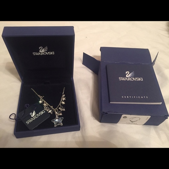 Swarovski Jewelry - NWT Swarovski Milky Necklace (Retails $140)