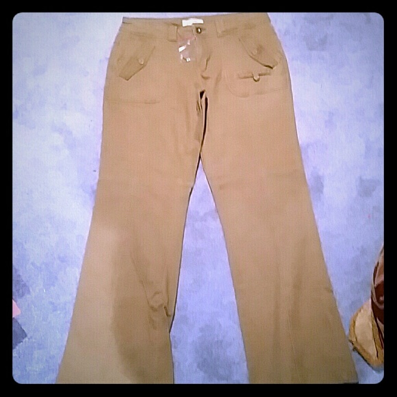 NWT Natural Reflections Tab Pants