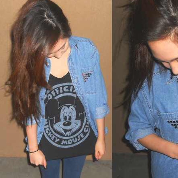 official Mickey Mouse club navy tank!!