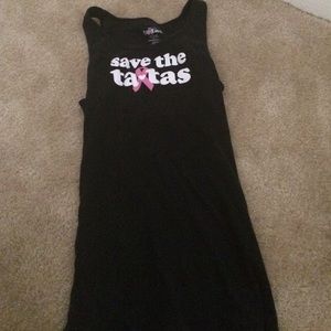 Save the Ta-Tas black tank