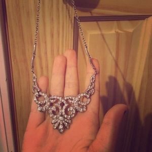 A diamond necklace