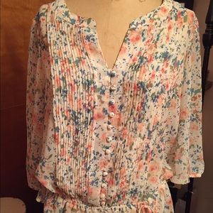 Flowered Blouse