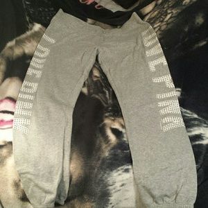 Victoria Secret sweat pants capris