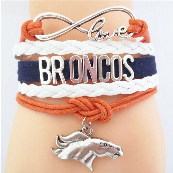 Jewelry - Broncos football bracelet (NWT)5 left