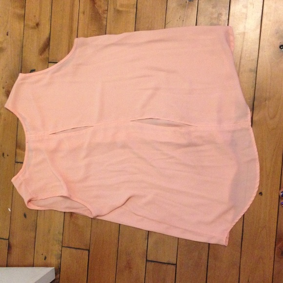 Peach oversized blouse - Picture 3 of 3