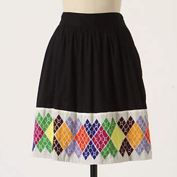 Anthropologie Dresses & Skirts - HP 1/1 🎉 Anthropologie Floreat Faceted Skirt