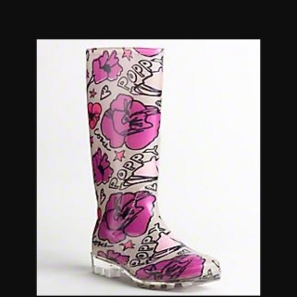 Coach rain boots