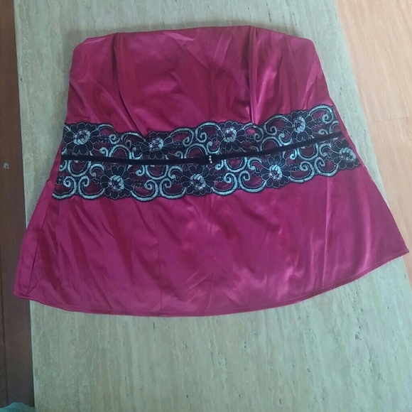 Torrid Burgundy Top