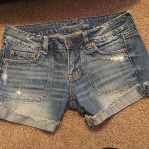 American eagle jean shorts!!