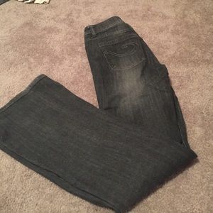 Grey jeans