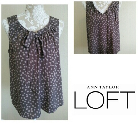 Ann Taylor LOFT sleeveless blouse