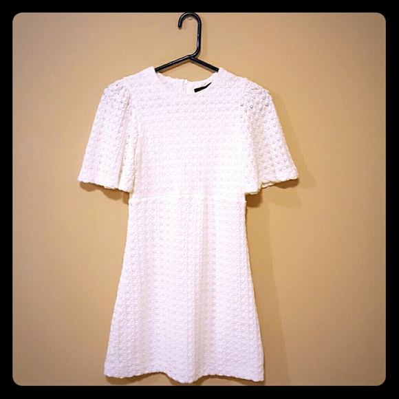 Zara white dress