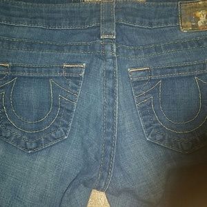 True Religion bell bottom jeans size 28