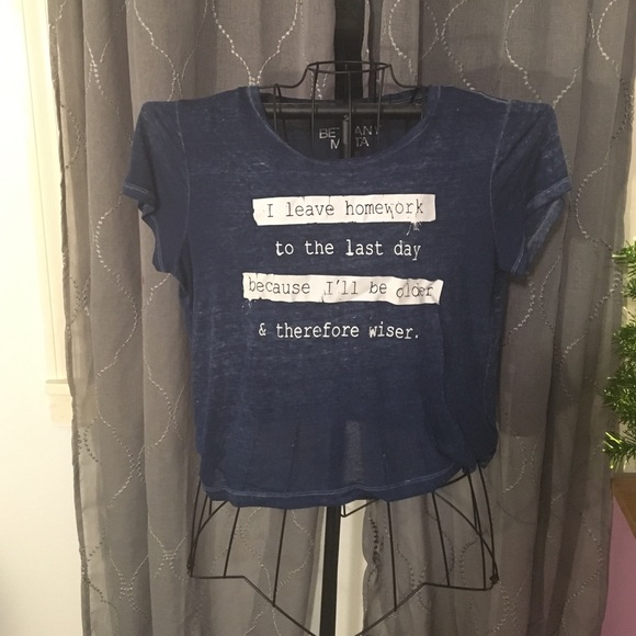 A shirt from Aeropostale by the Bethany Mota line