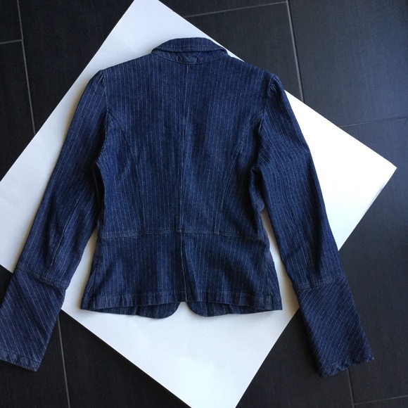 BCBGirls Jean Blazer Mixed Media - Picture 3 of 3