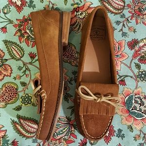 Lucky Brand Suede Loafers. Size 10