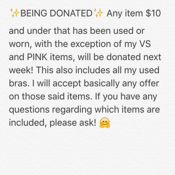 ✨WILL BE DONATING ITEMS✨