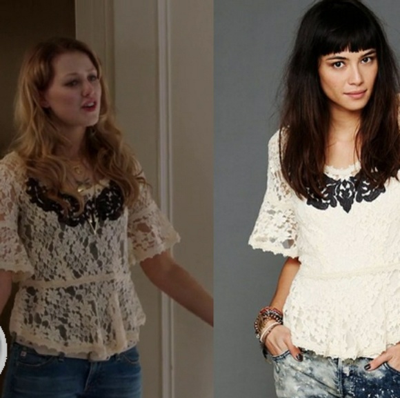 SELLING: Free People With Flair Top - Picture 3 of 4