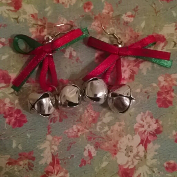 Christmas jingle bell earrings