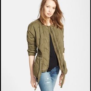 Olive green jacket