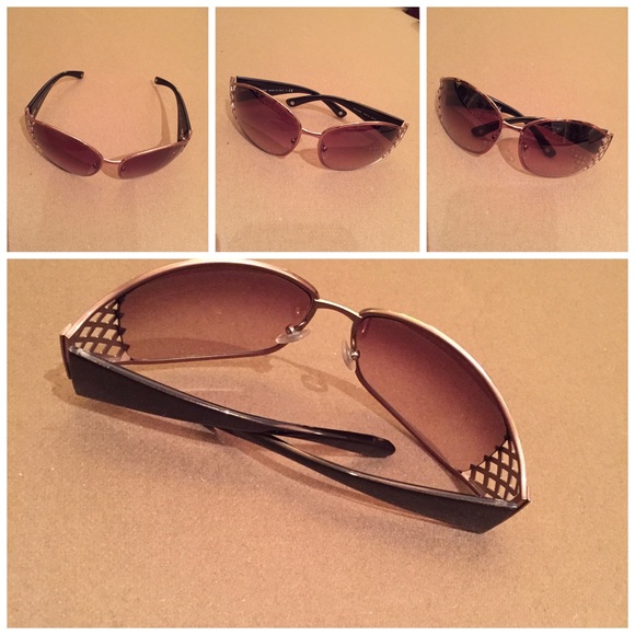 VERSACE VINTAGE GIANNI BRONZE SUNGLASSES - Picture 4 of 4