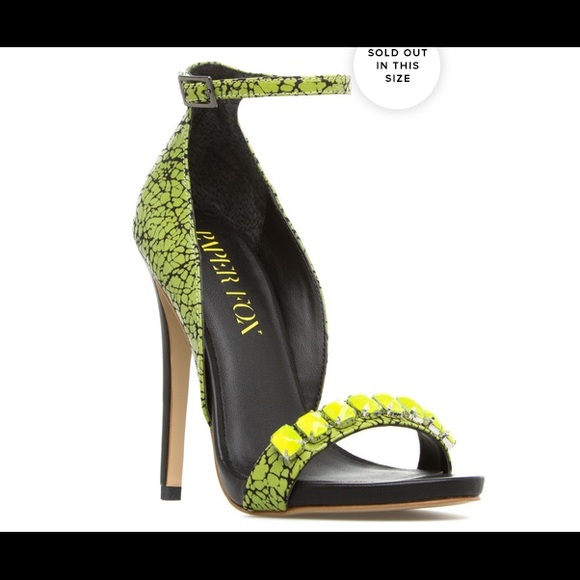 Shoe dazzle stasia paperfox heels