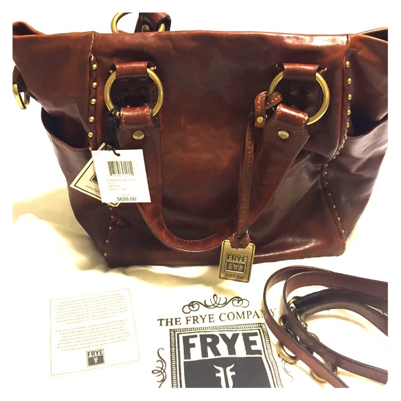 Frye handbag. two handle and or cross body