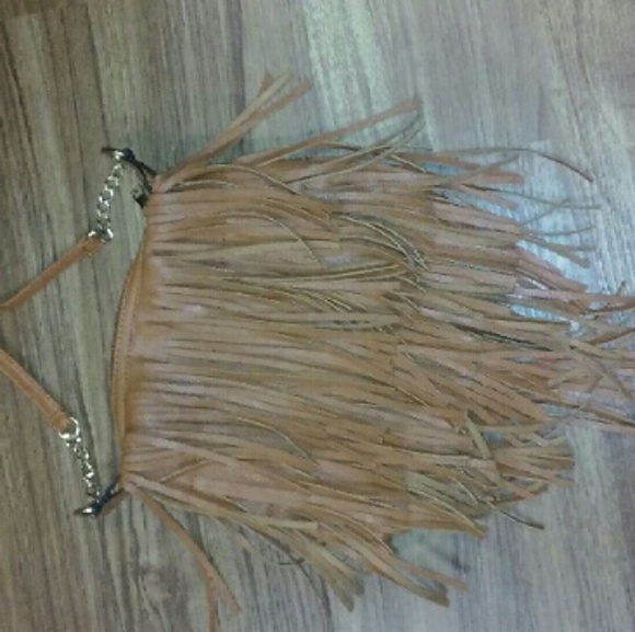 Tan Fringe Putse