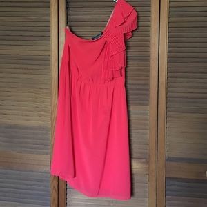 One-shoulder Semi-formal Dress