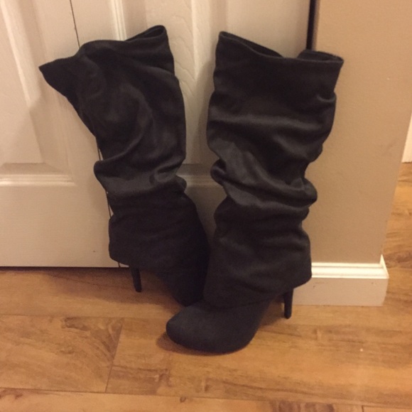 Jeffery Tyler Dark Gray Boots
