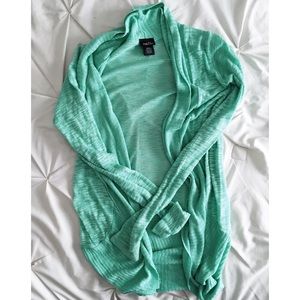 Teal Cardigan