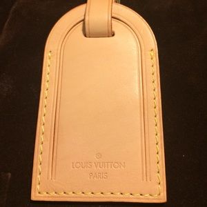 Louis Vuitton luggage tag