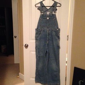 Denim overalls