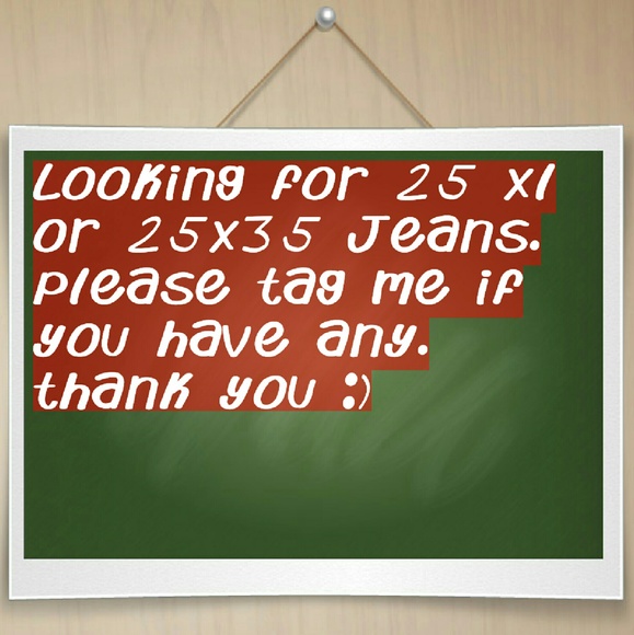 ISO 25 XL OR 25X35 JEANS - Picture 1 of 1