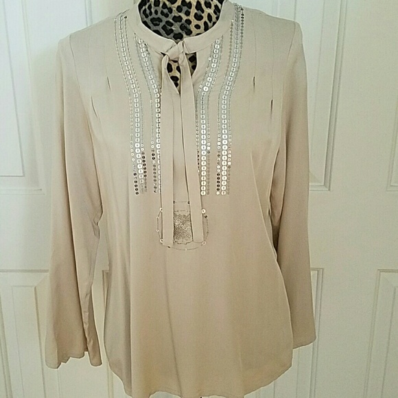 Dress Barn Sequin Blouse