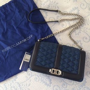 Rebecca Minkoff "Love" crossbody bag