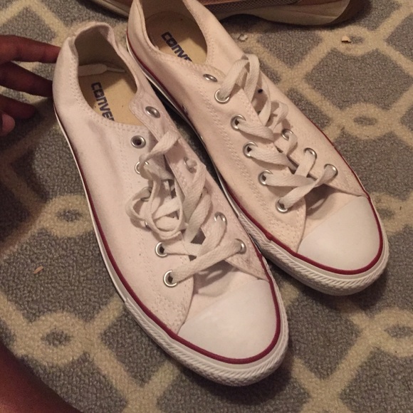 NWOT white converse