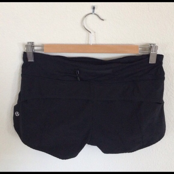 Lululemon Speed Shorts: Black