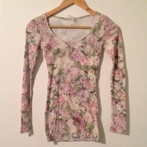 Long Sleeve Floral Shirt