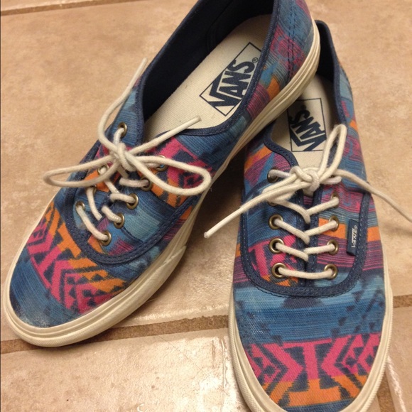 aztec print shoes