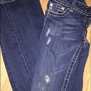 Miss Me jeans, boot cut, size 27, great condition