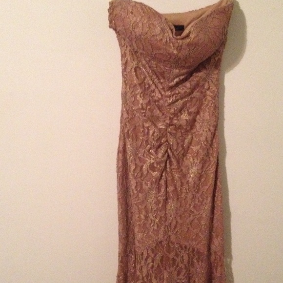 Long mermaid style form dress