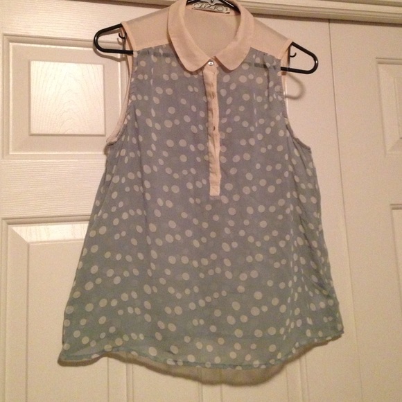 Chloe K Button Down Tank