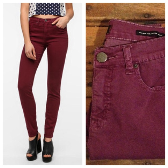 Urban Outfitters BDG high rise cigarette ankle