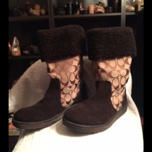 💯% Authentic COACH boots Sz 8.5