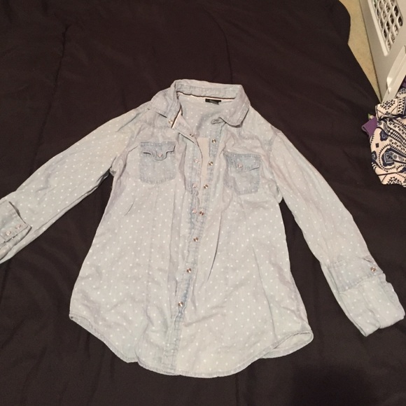 Jean Button up - Picture 2 of 4