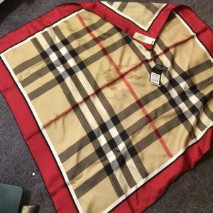 Burberry Silk square scarf