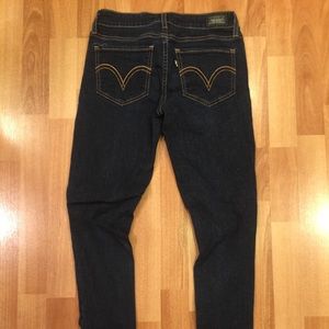 Levi 535 Legging- Dark Wash